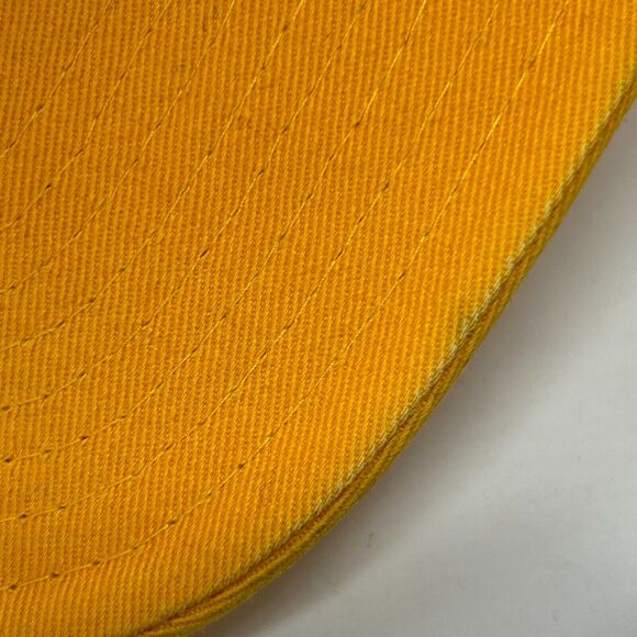 North Dakota State Bison Dad Hat Baseball Cap NDSU 3 Bar Line The Game Yellow - Picture 6 of 12